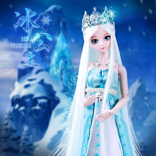 冰公主,《精灵梦叶罗丽》中的角色,是一位非常厉害的冰雪元素能力图片