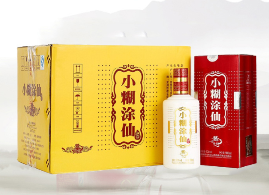 3,小糊涂仙 酱香型白酒 52度 500ml*6瓶