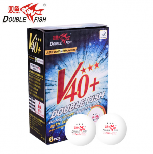 双鱼乒乓球三星级V40+新材料兵乓球3星国际比赛用球