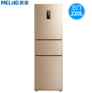 MeiLing/美菱 BCD-220WP3CX 冰箱三门风冷无霜变频家用节能电冰箱