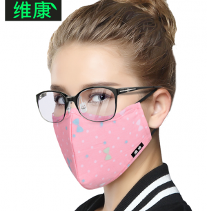 口罩黑防尘透气冬季时尚防寒保暖可清洗易呼吸防雾霾男女眼镜口罩