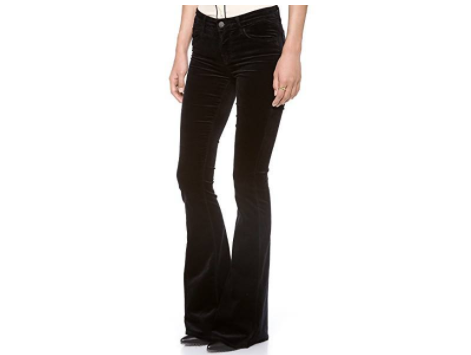 哪种材质的喇叭裤最显瘦？推荐几款显瘦布料的喇叭裤