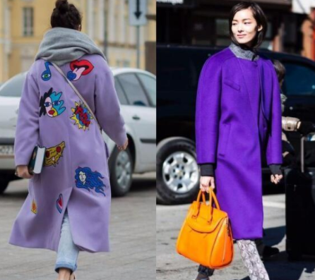 紫色大衣配什么颜色围巾精神气足？推荐显气质搭配方案？