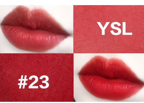 ysl小金条口红21号和23号哪个更好看？哪一种适合黄皮？