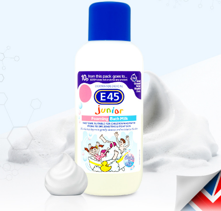 英国E45泡浴沐浴乳怎么样？英国E45大白罐面霜好不好用