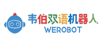 韦伯双语机器人品牌标志LOGO