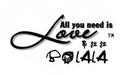 帛拉拉品牌标志LOGO